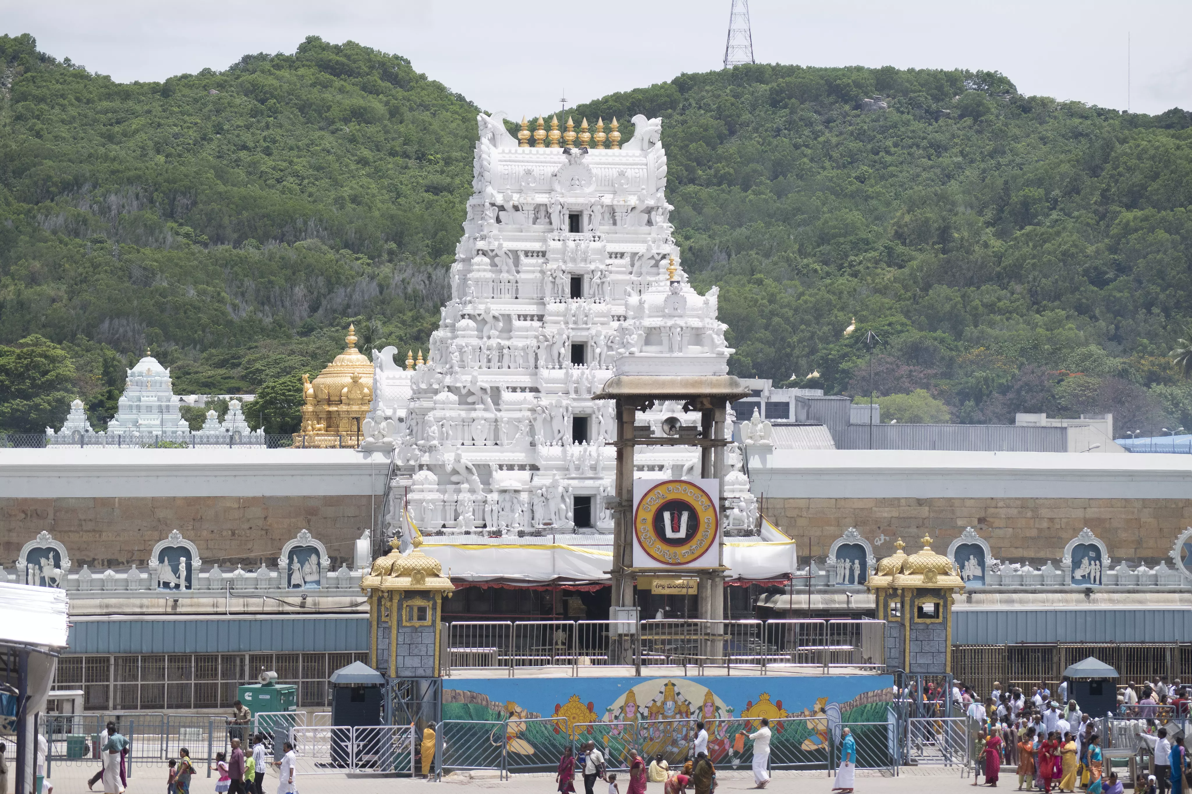 Plane Flies Over Tirumala Temple Again, Devotees Express Anger