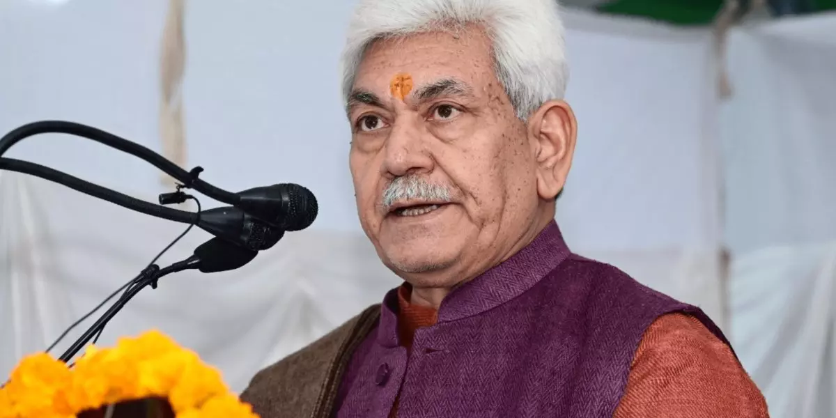 Govt. engaging with stakeholders to restore statehood to Jammu and Kashmir : L-G Manoj Sinha