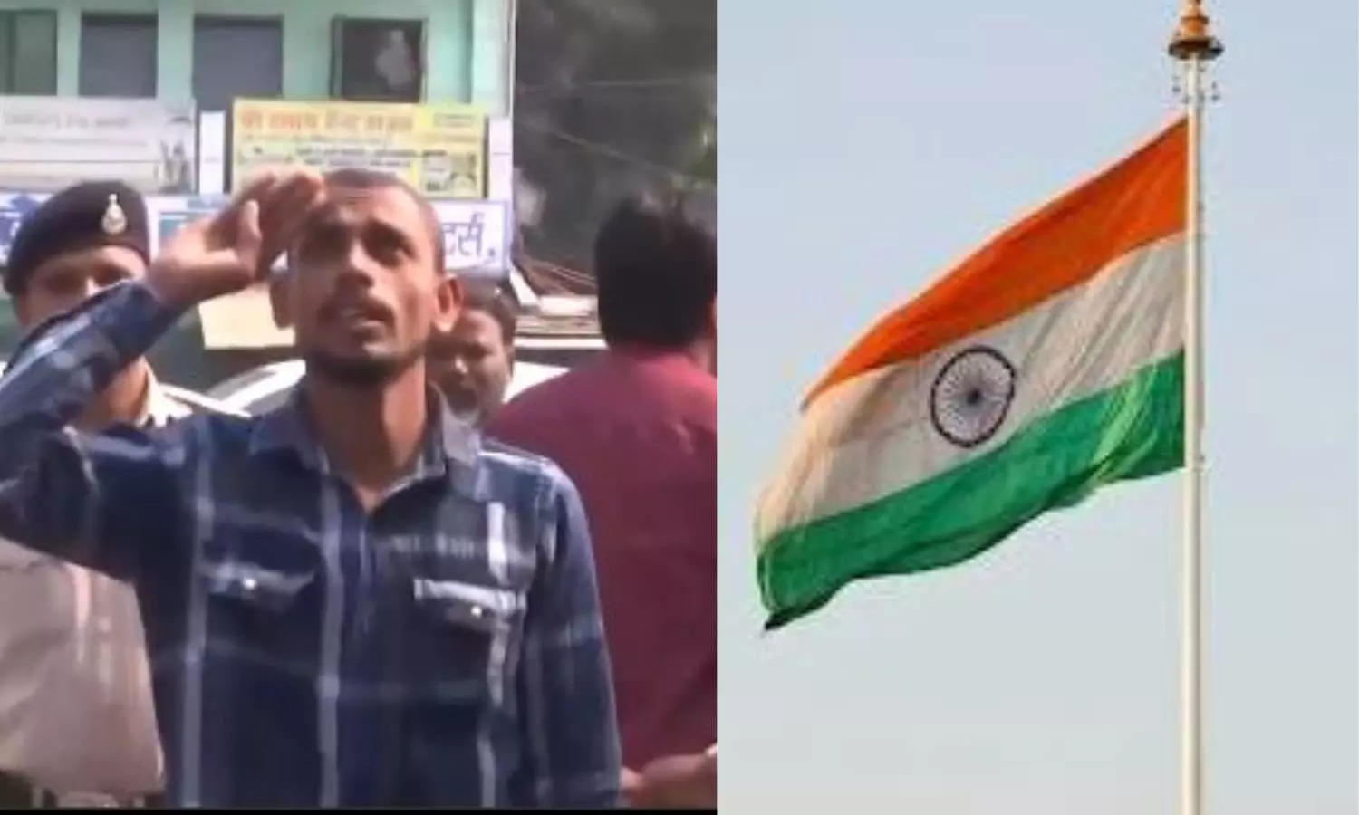 Man salutes Tricolour 21 times after HC orders