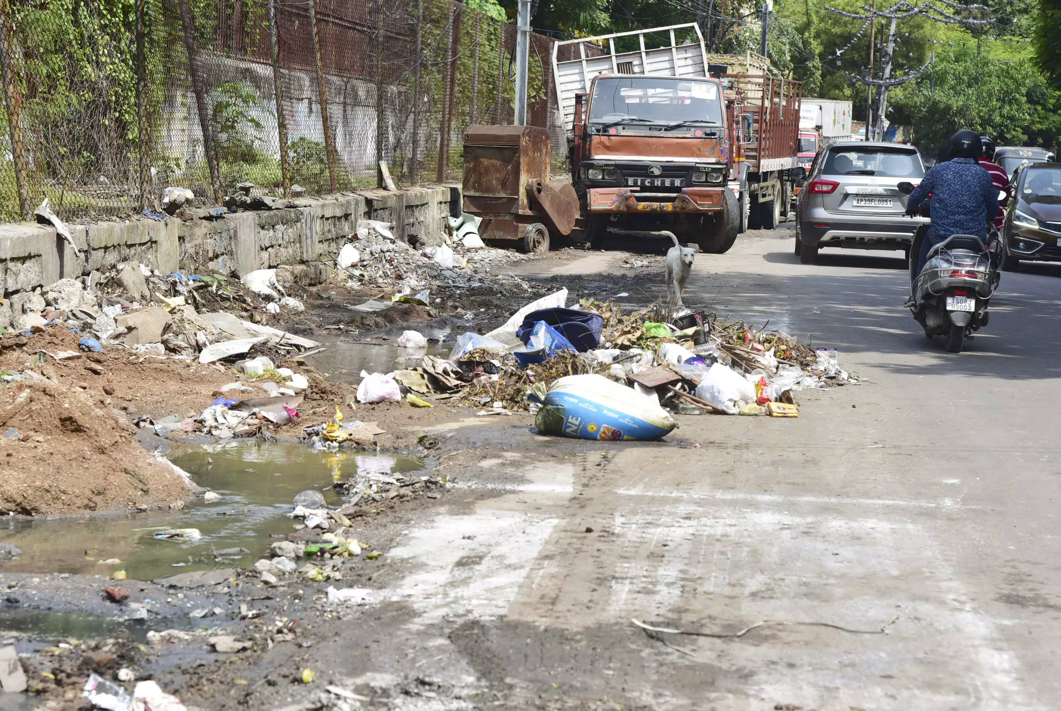 Locals Loathe Deplorable Conditions Around Gandhi Hospital