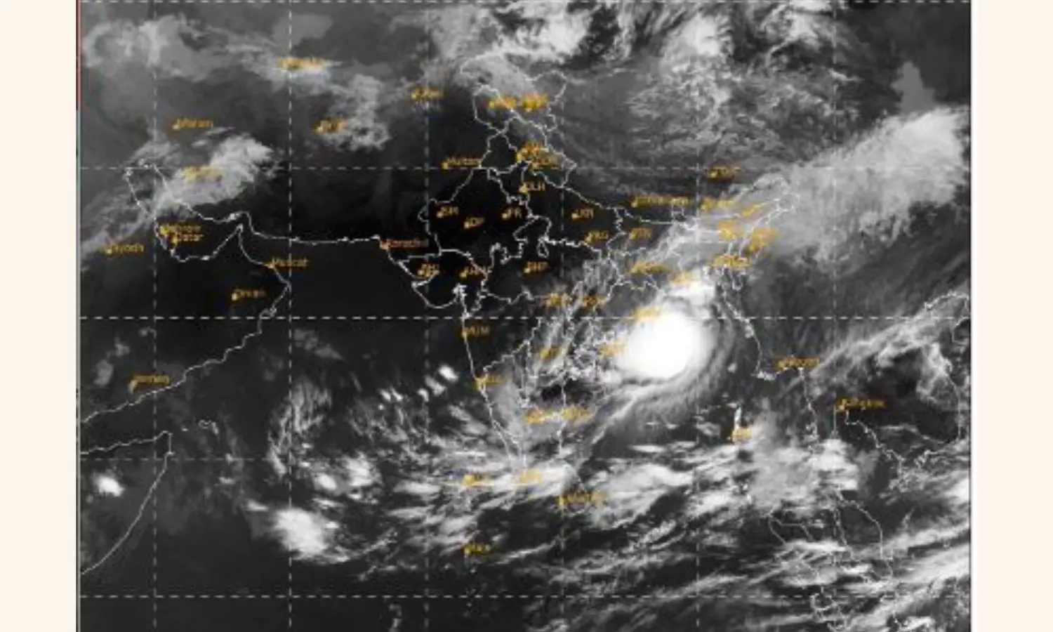 Coastal Odisha receives heavy rain as severe cyclone 'Dana' approaches