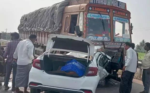 Anantapur: Six persons killed in car accident