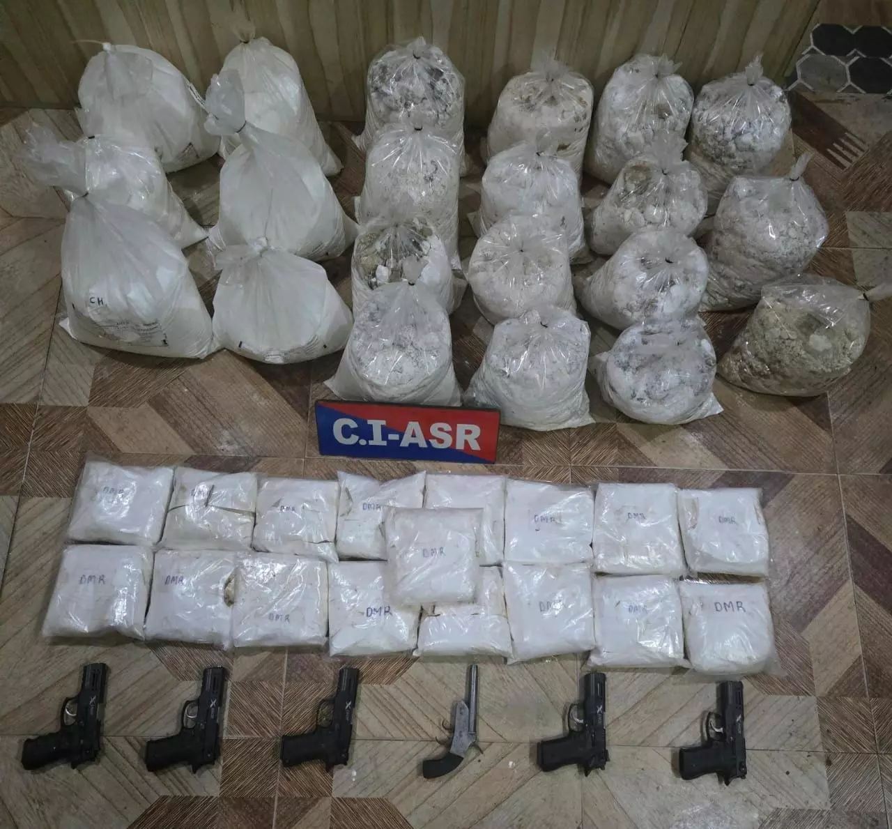 Cross-border smuggling racket busted, 105 kg heroin recovered