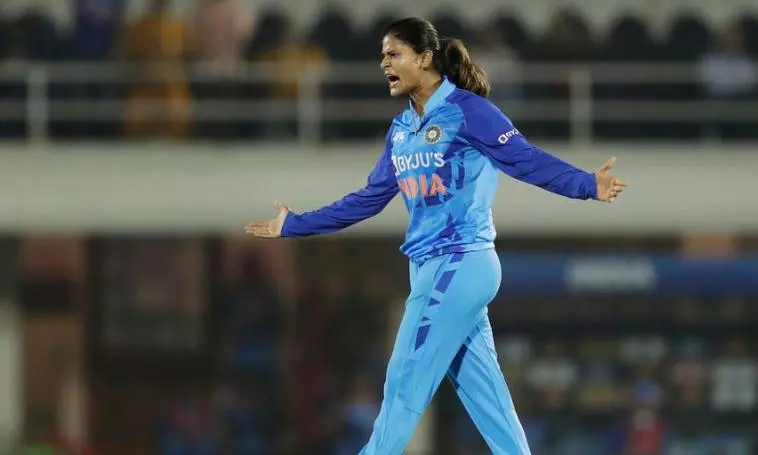 Radha Yadav shines with spectacular catches in ODI against New Zealand