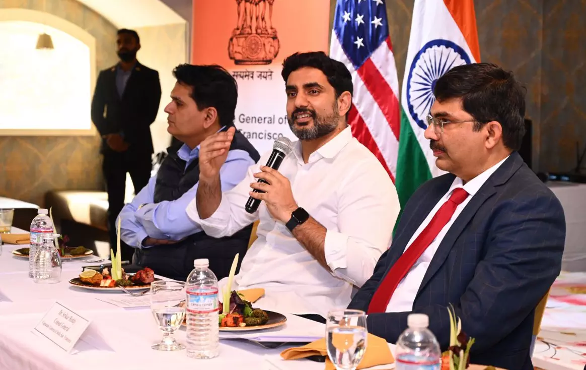 Lokesh Seeks Investments from US, Holds Meet in San Francisco