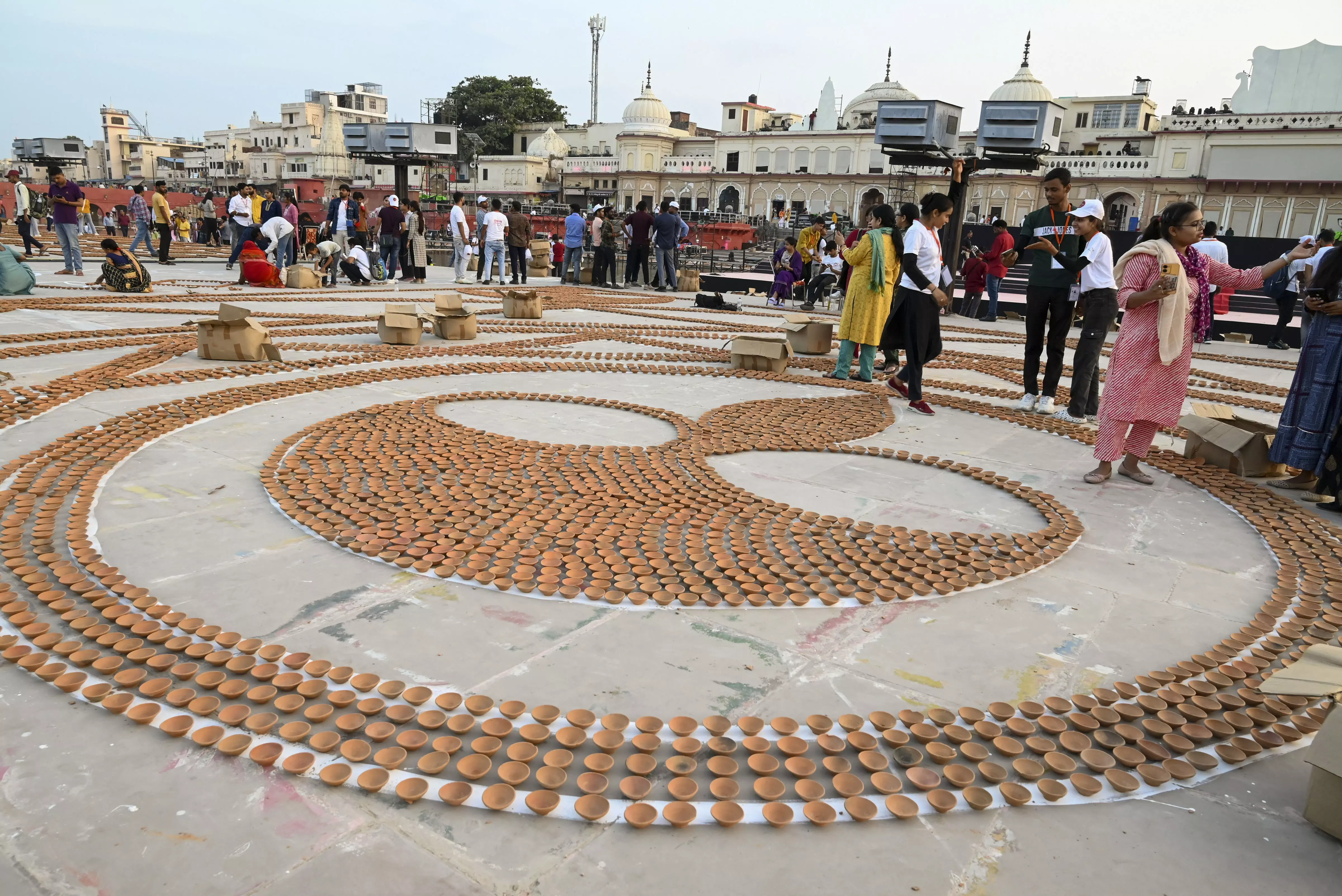 Ayodhya's Ram temple gears up for its first Diwali; 28 lakh diyas to be lit along Saryu