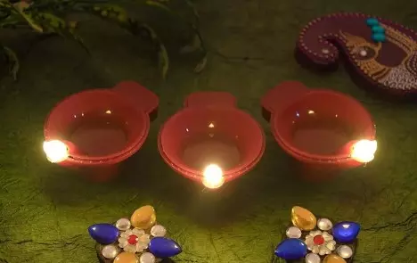 Water diyas are a hit this Diwali