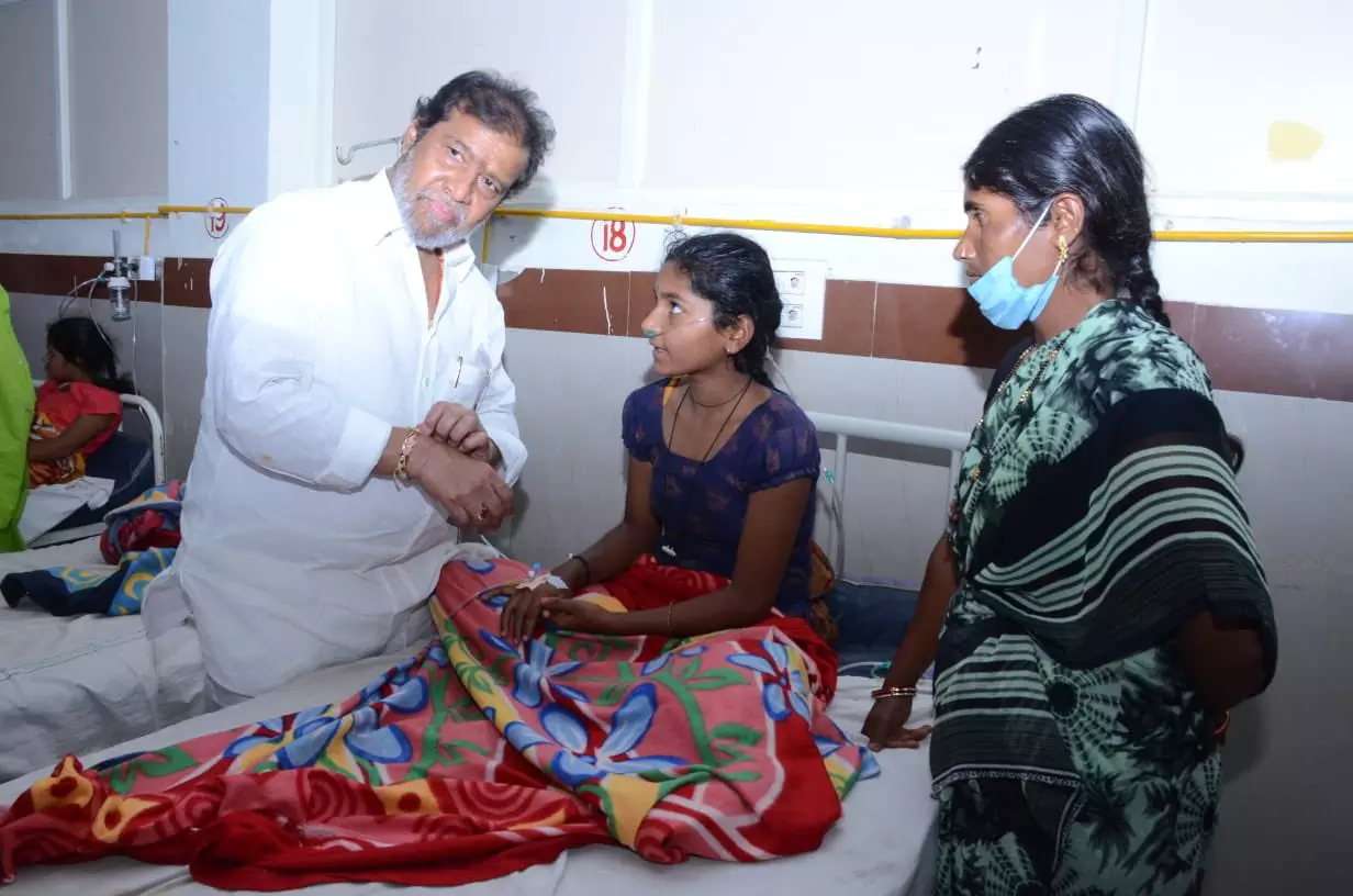 Health Minister Rajanarsimha Inspects Sangareddy Govt Hospital