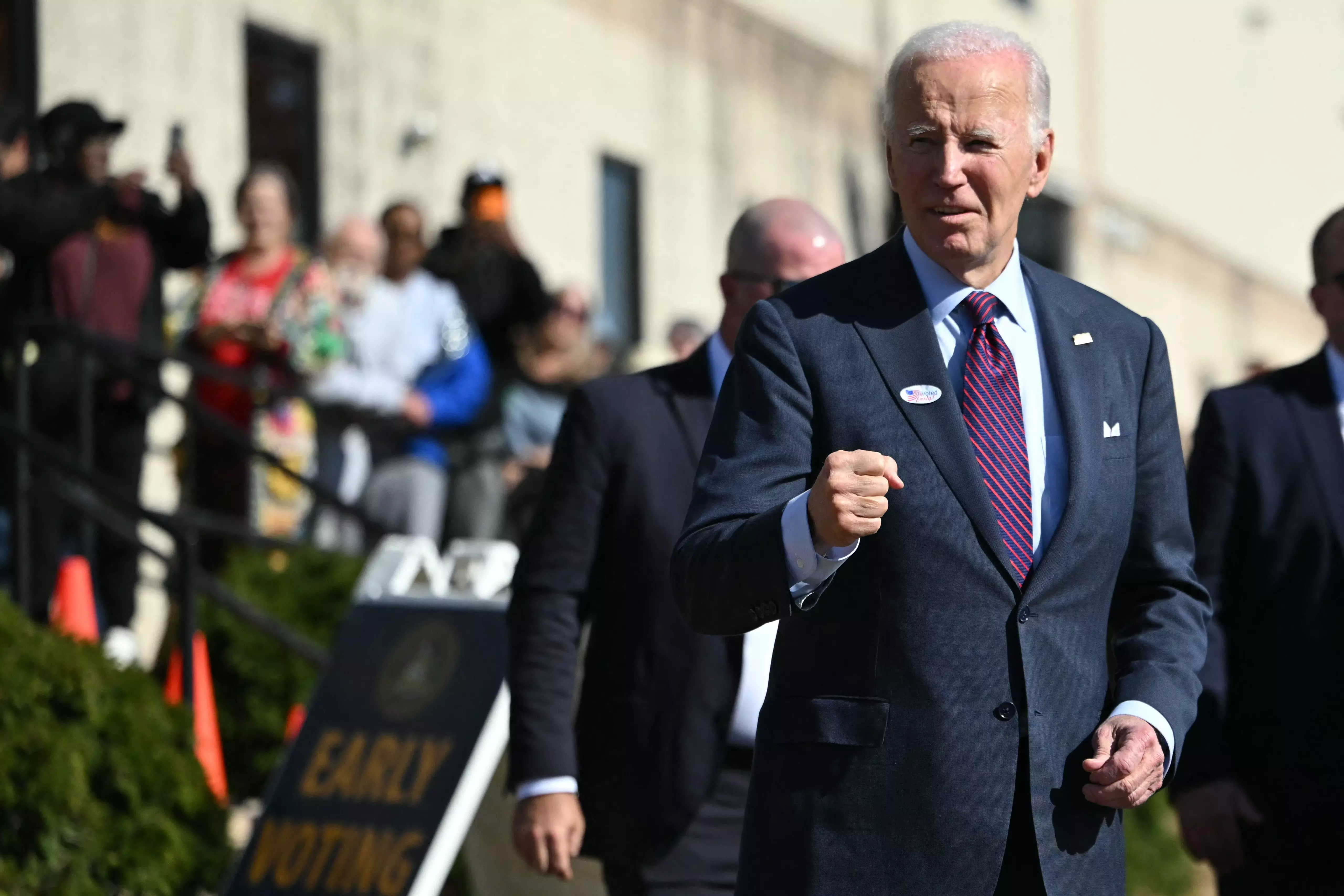 Biden casts 2024 election ballot near his Delaware home