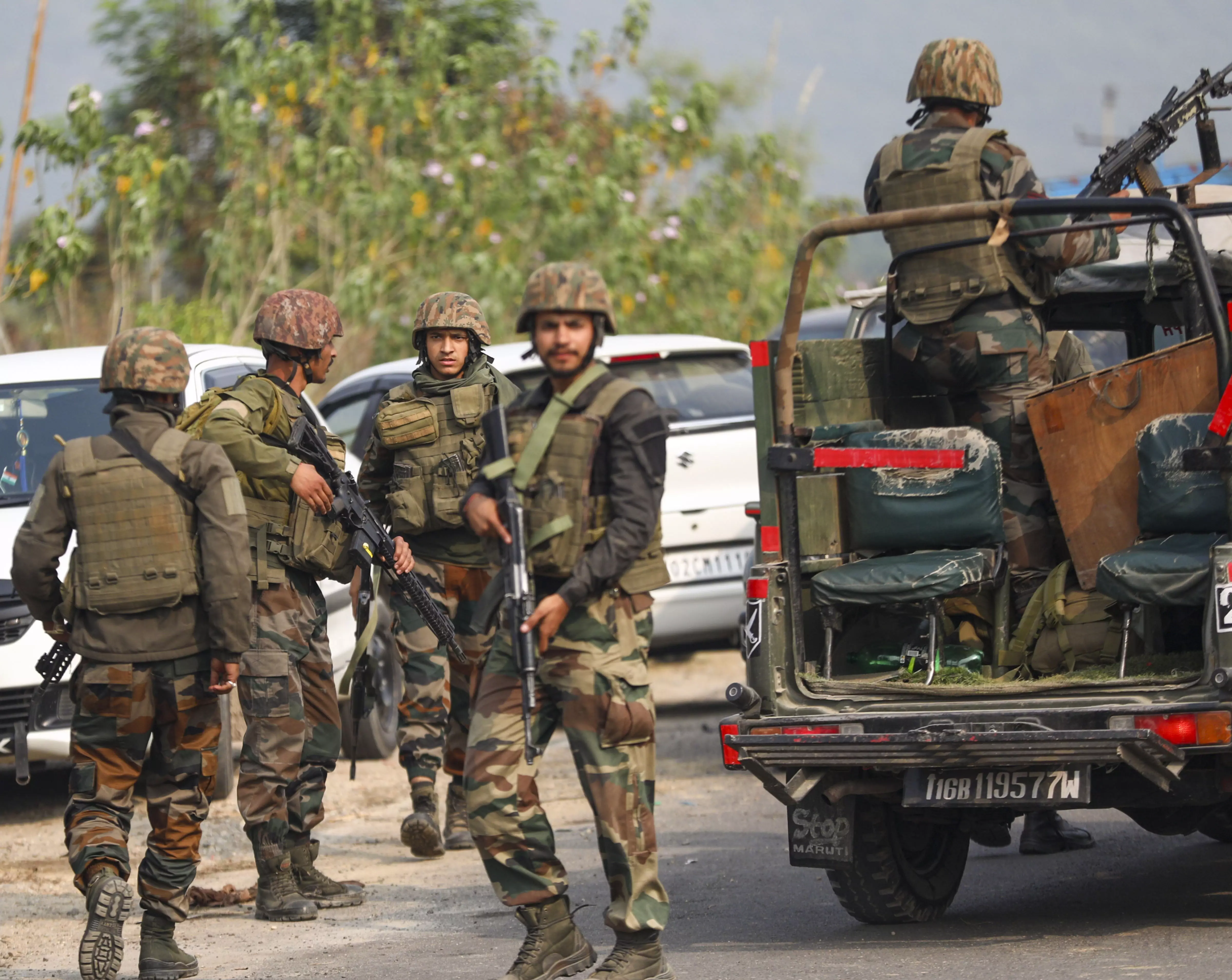 Jammu: Three terrorists who attacked army convoy gunned down