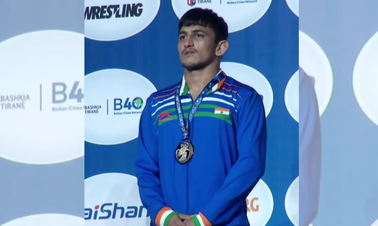 India's Chirag Chikkara clinches gold at U23 World Wrestling Championships