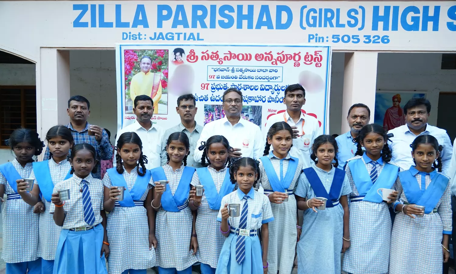 Nutritional breakfast helps in increasing enrollments in Govt. schools in Telangana