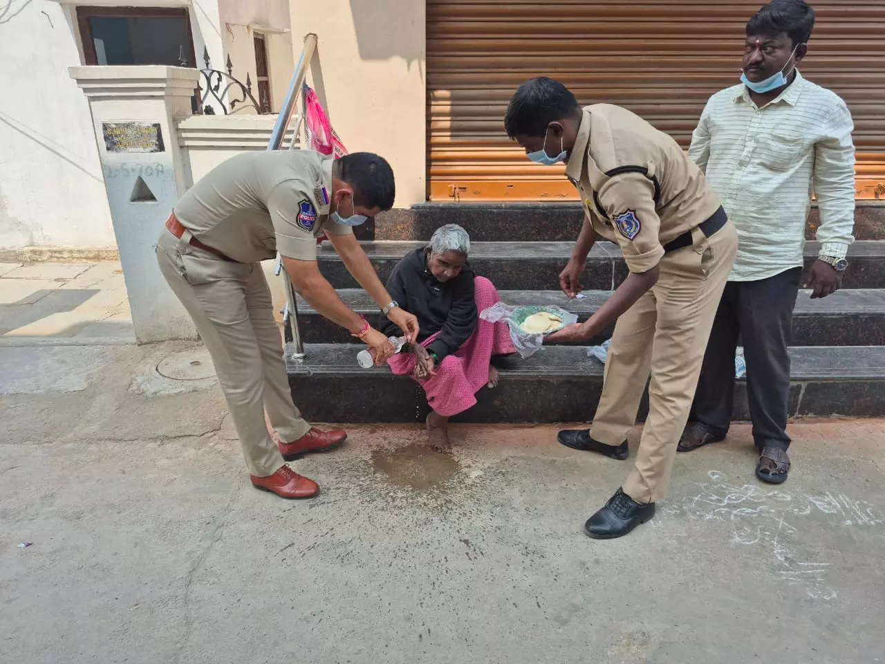 Nagole Police Shift Elderly Couple to Shelter Home After Son Refuses to Accept Them