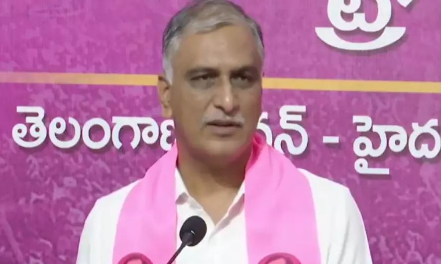 Harish Rao calls on Sandhya stampede victim Sritej