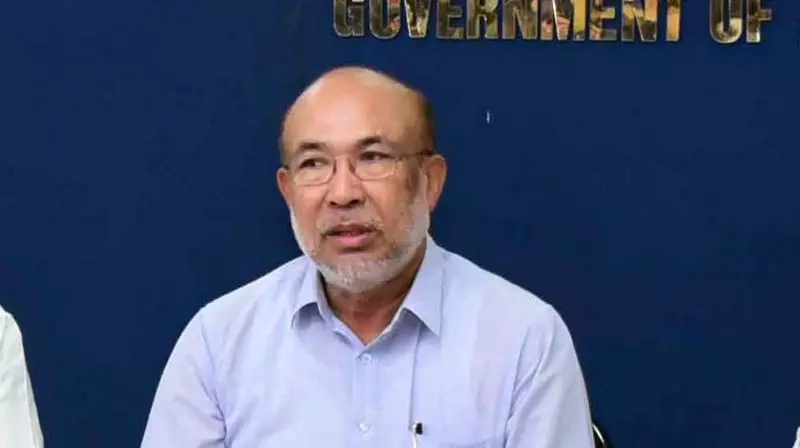 Manipur CM apologises for ethnic conflict, appeals for forgiveness