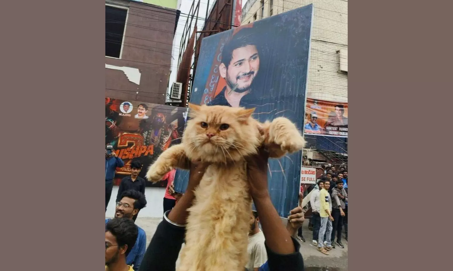 Mahesh Babu's Voiceover Roars to Life: Hyderabad Fans Recreate an Adorable Moment!