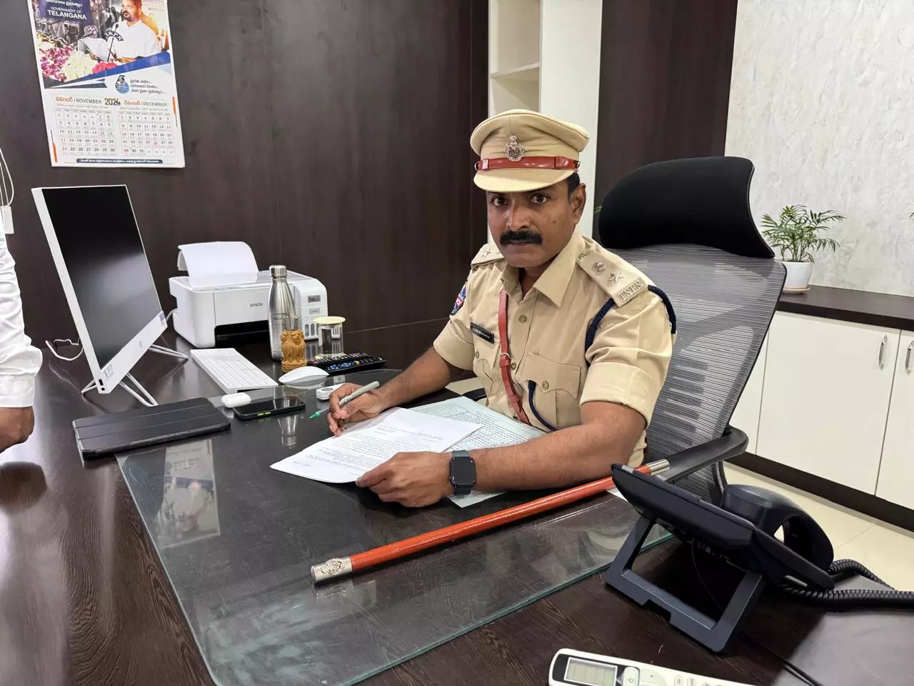 Sai Manohar Takes Charge as Madhapur Traffic DCP