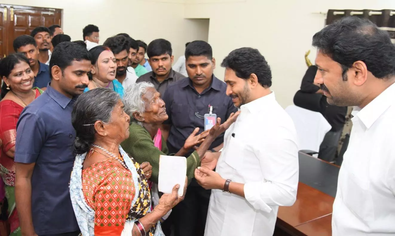 Jagan Hosts Praja Darbar in Pulivendula