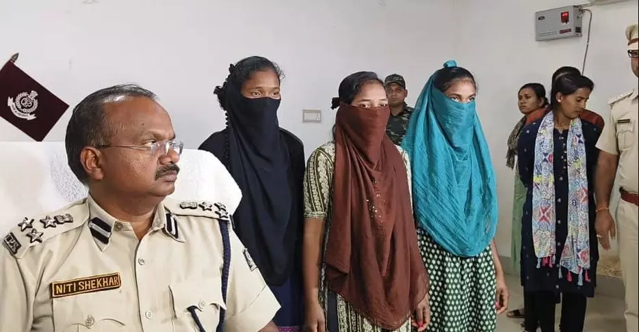 Three female Maoists carrying bounties arrested in Odisha