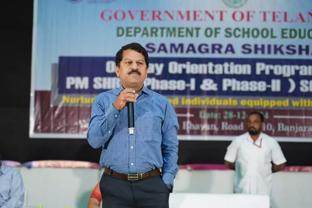 Director P.V. Narasimha Reddy Outlines Vision for PM SHRI Schools