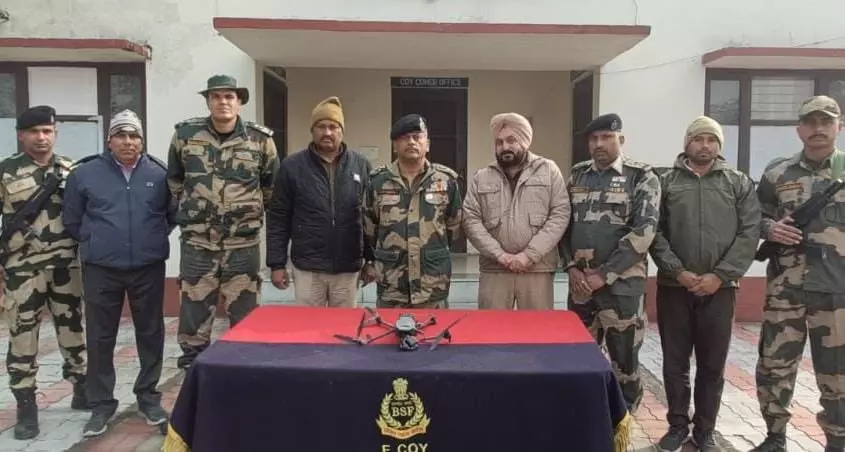 BSF recovers 3 Pakistani drones along Punjab border