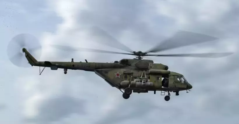 Ukraine drone downs Russian helicopter for the first time