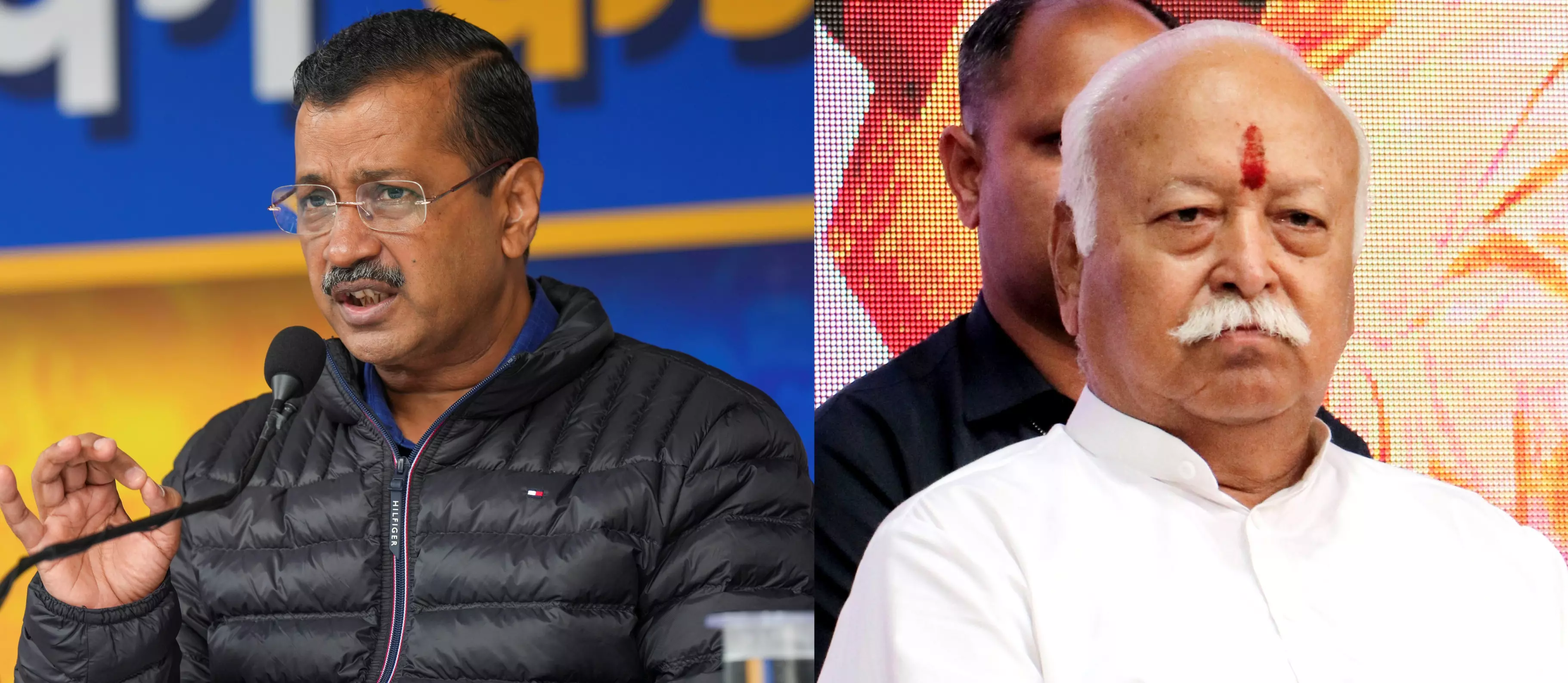 Kejriwal writes to RSS cheif, asks if BJP is weakening democracy