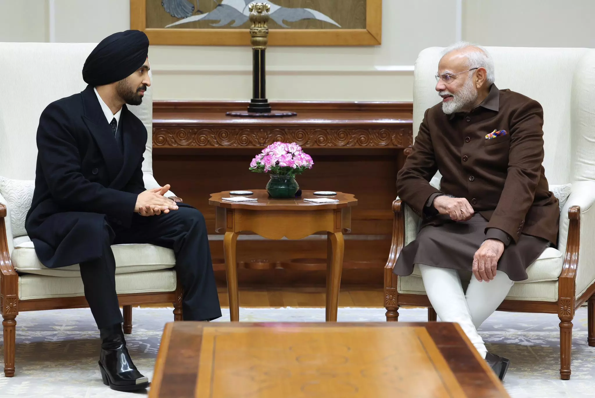 PM Modi Meets Singer-Actor Diljit Dosanjh