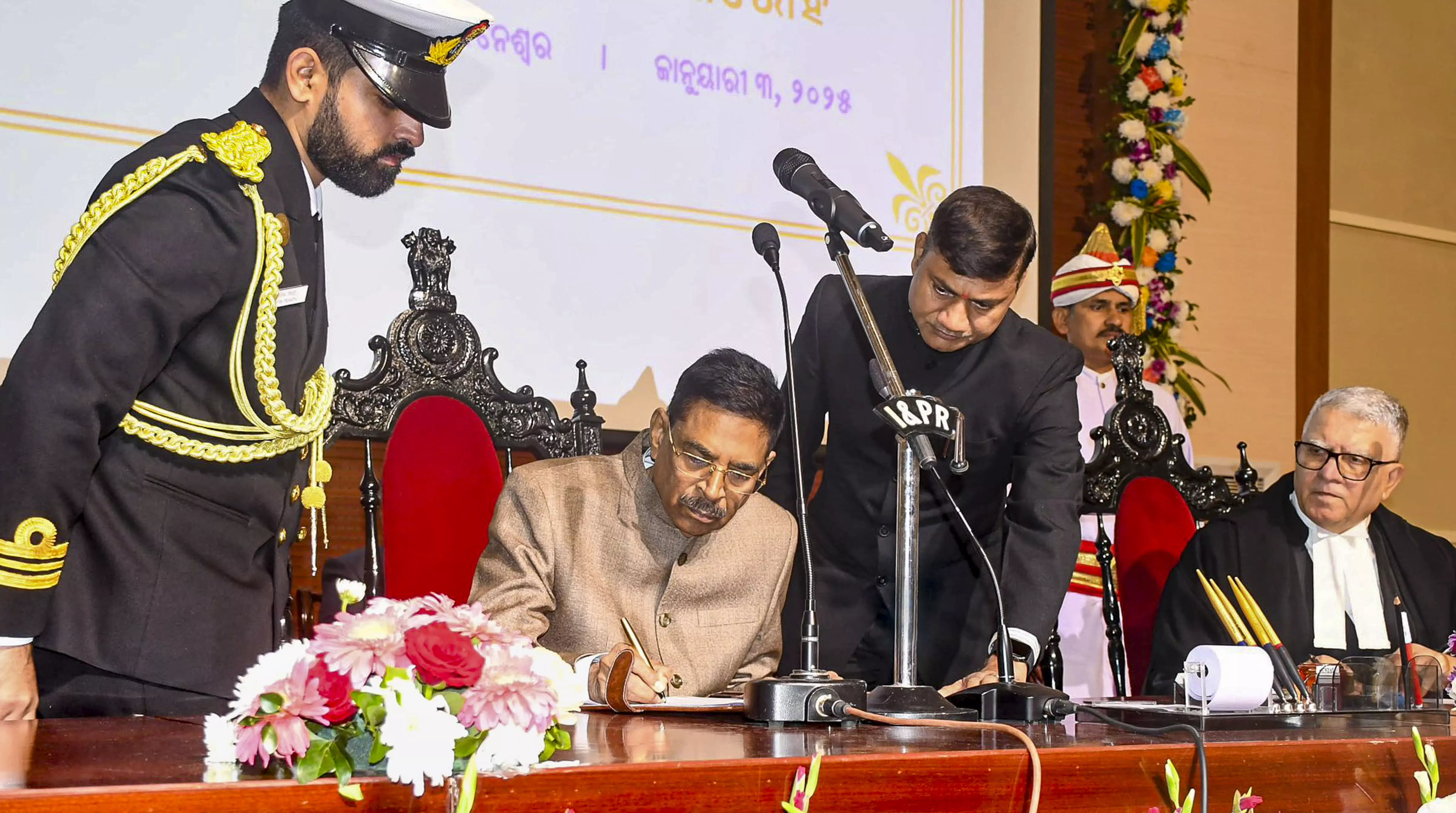 Hari Babu Kambhampati takes oath as Odisha’s new Governor