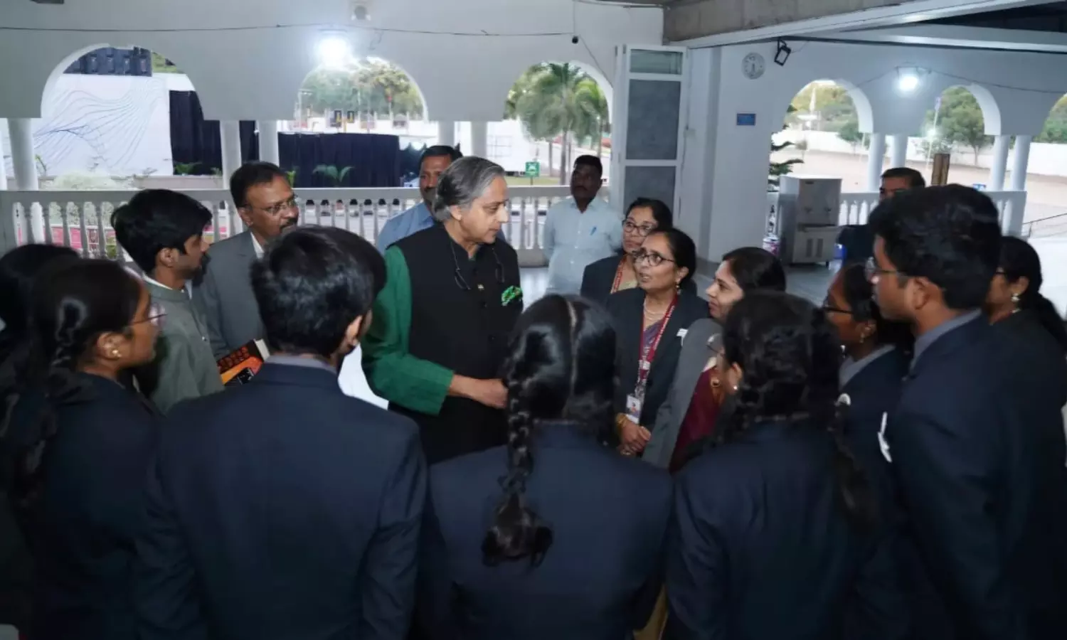 Dr Shashi Tharoor Inspires Young Minds at I.I.M.U.N. Hyderabad 2025 Inauguration