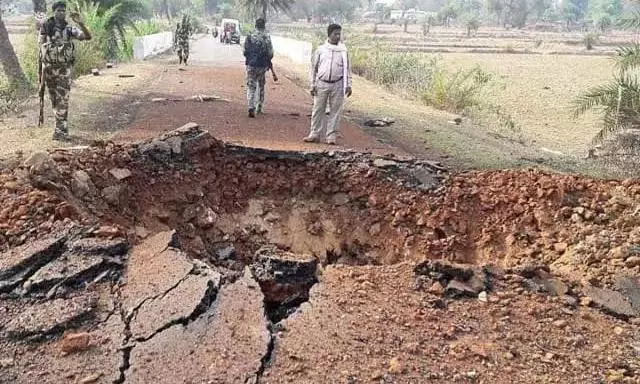 Chhattisgarh: 8 jawans of District Reserve Guards killed after Naxals blow up vehicle