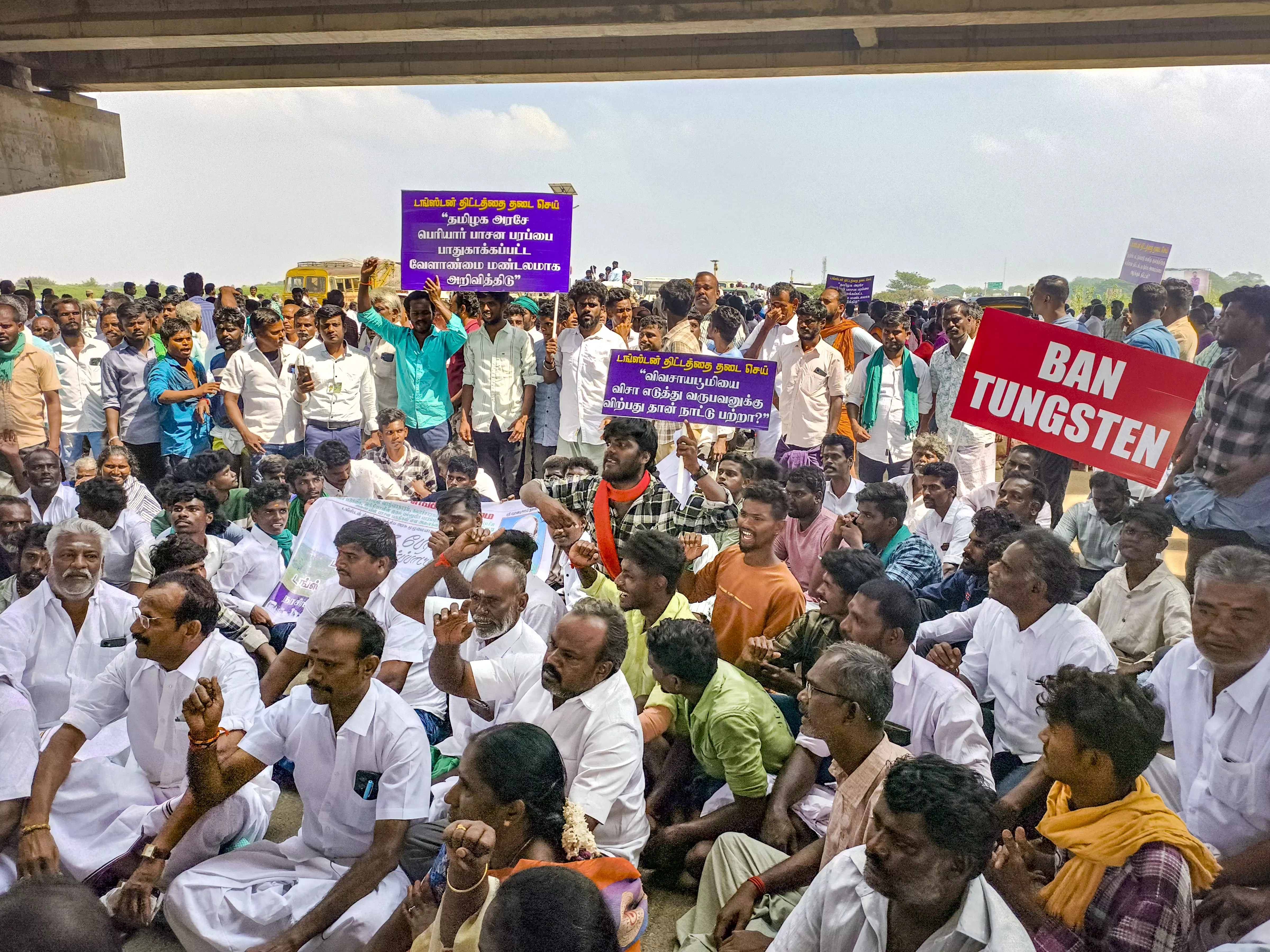 Case filed against farmers, women over rally against Tungsten mining in Madurai