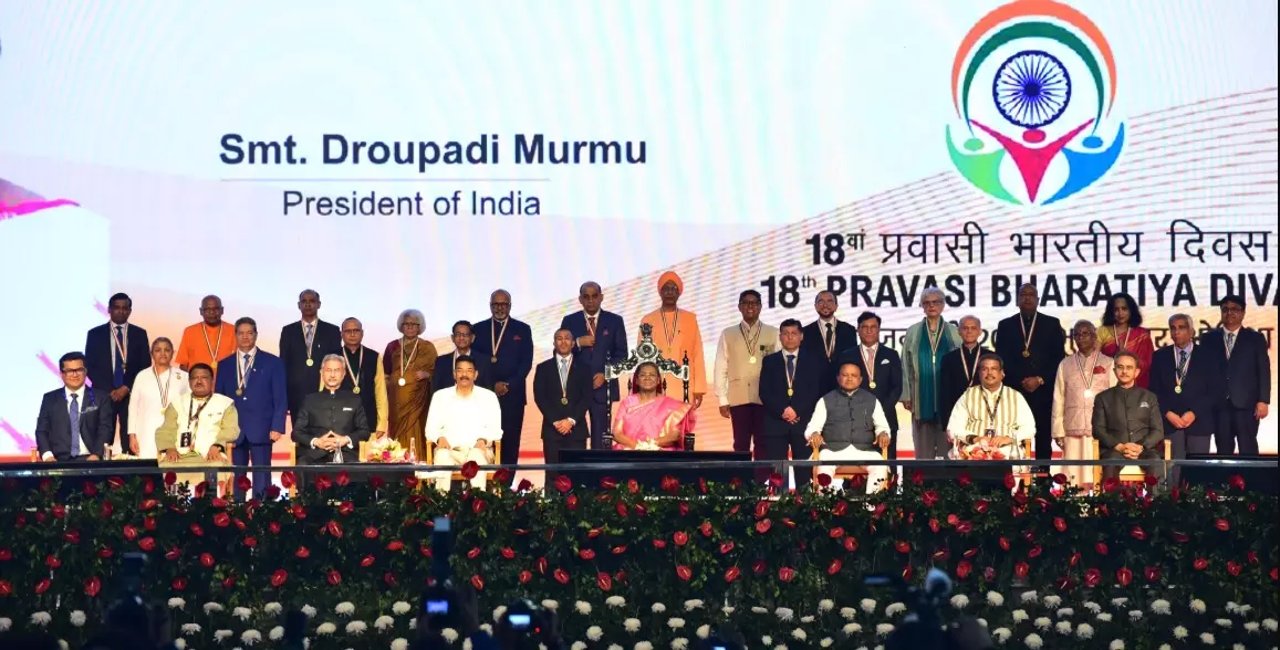 Indian Diaspora Represents Best of Country: President Murmu