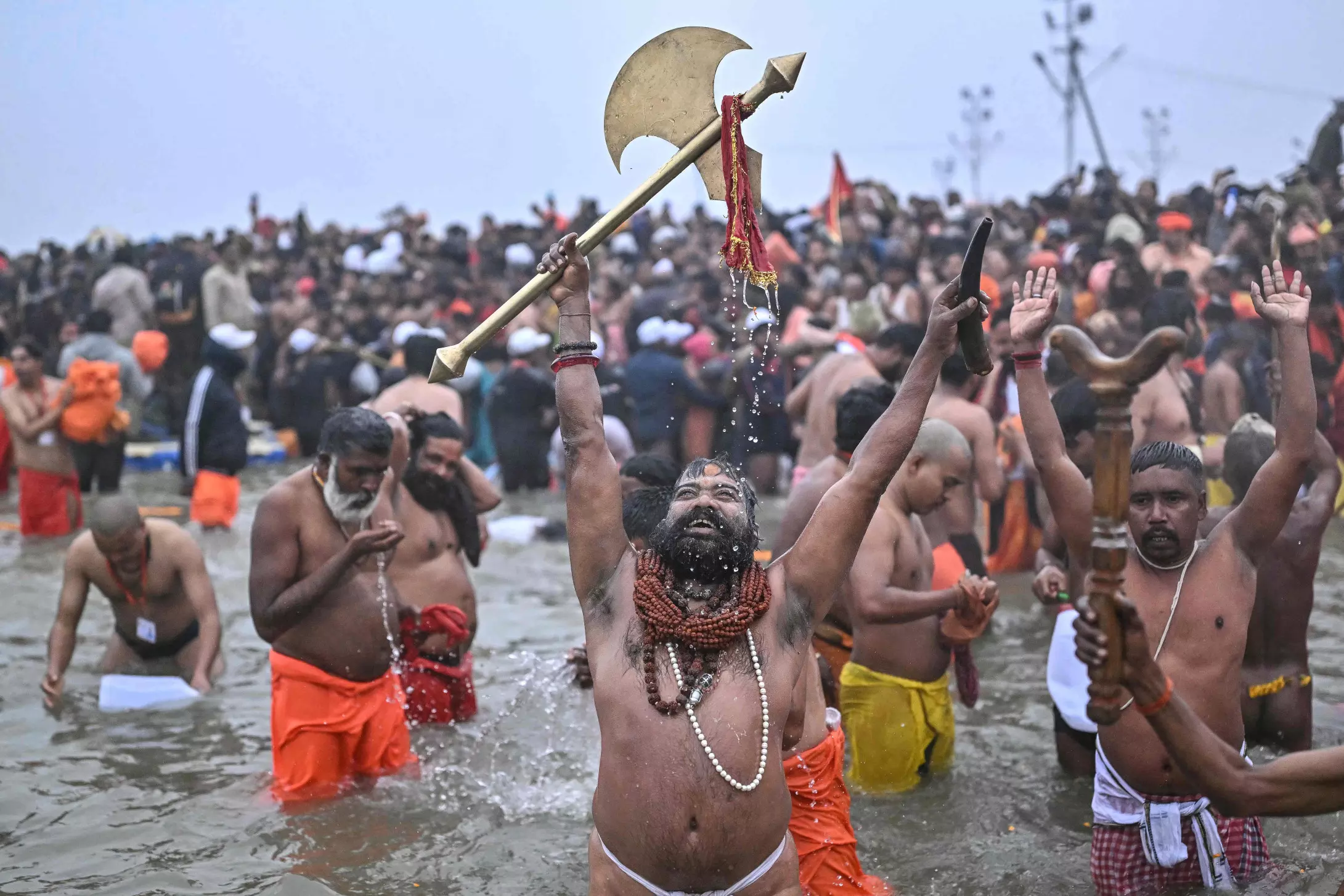 Maha Kumbh: 13.8 Million Take Dip at Sangam by 10:30 AM on Makar Sankranti