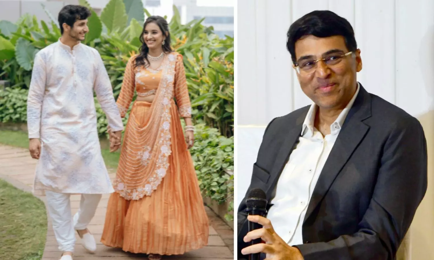 Viswanathan Anand Blesses Vidit Gujrathi on Pongal Ahead of His Wedding