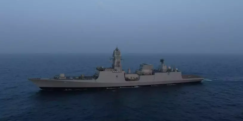 Three naval warships commissioned in Mumbai