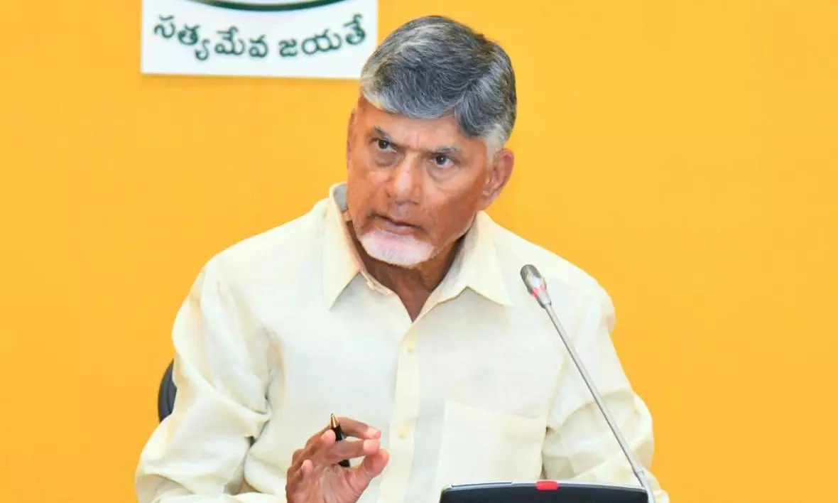 Vijayasai's resignation is YSRC internal affair: Chandrababu Naidu