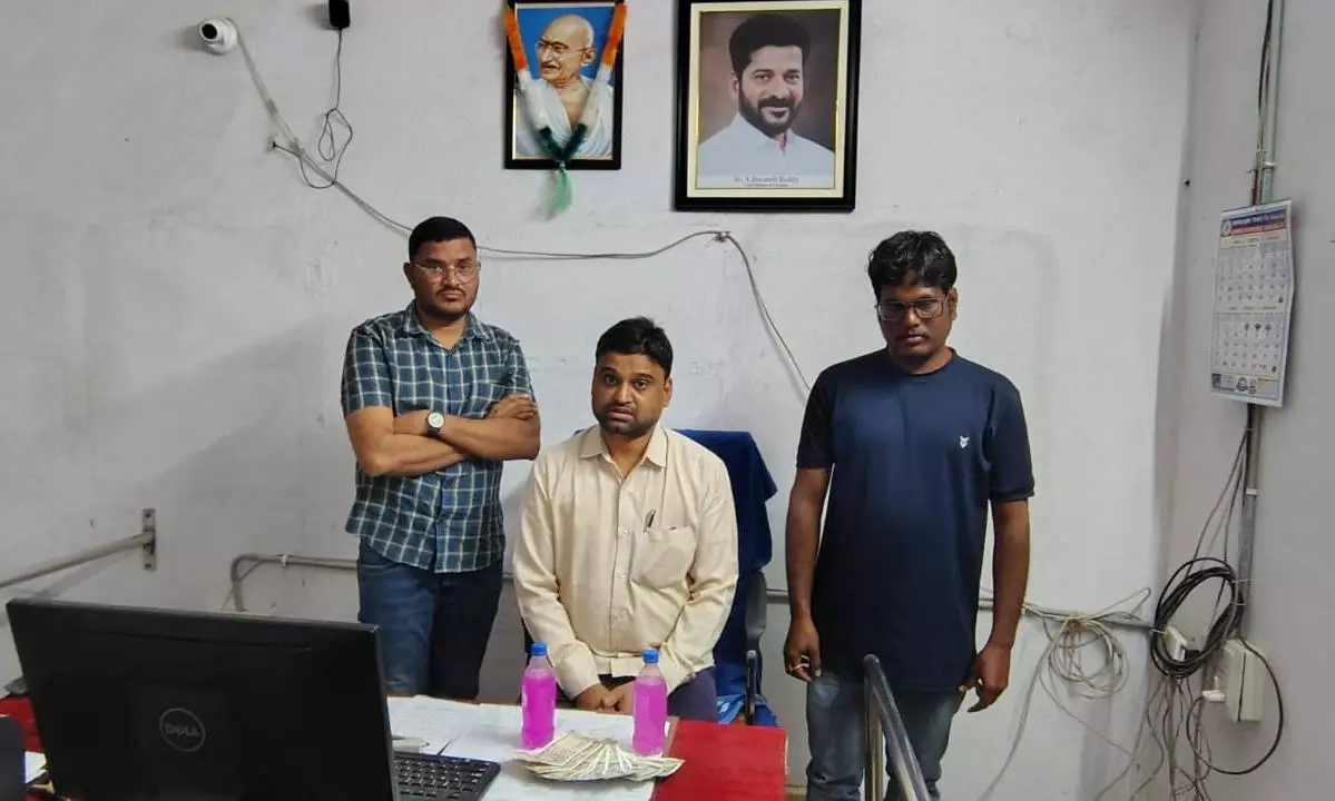 Metpally Sub-Registrar and Two Others Caught Accepting Bribe by ACB