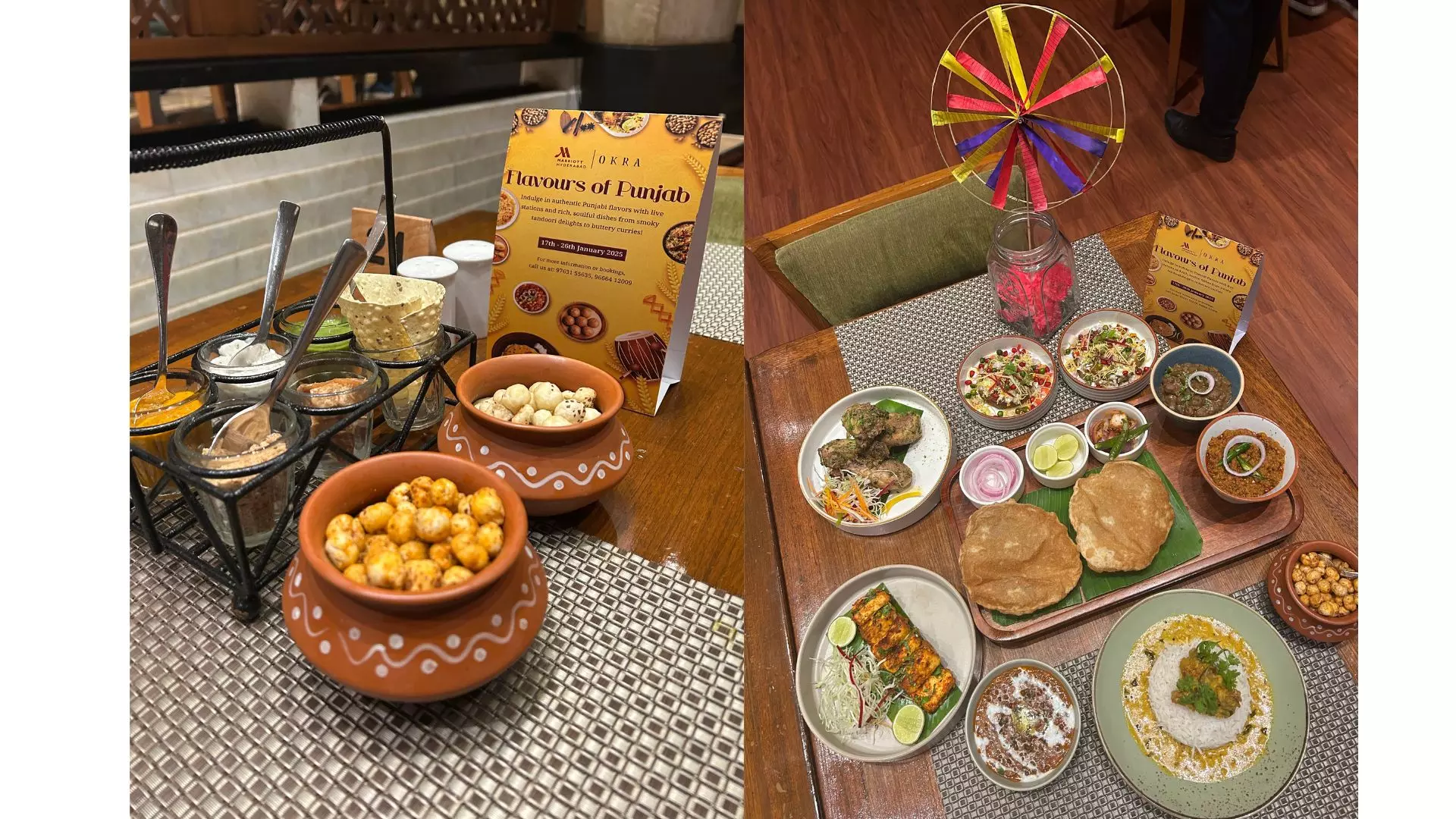 Flavours of Punjab at Okra, Marriott Hyderabad