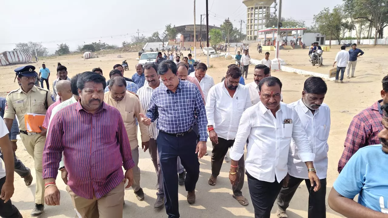 HYDRAA Commissioner Investigates Jagadgirigutta Temple Land Encroachments