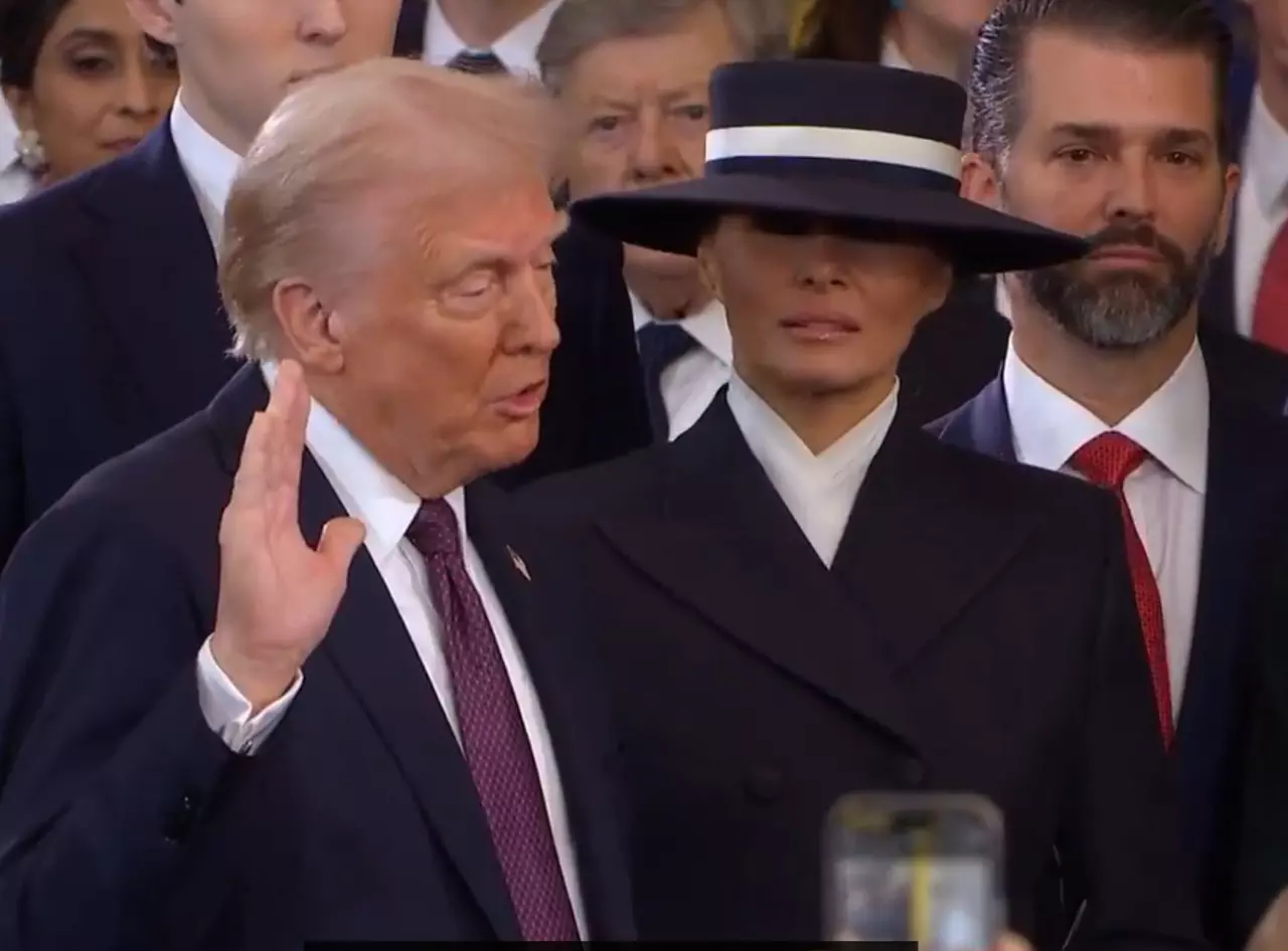 Trump becomes the 47th president of the United States