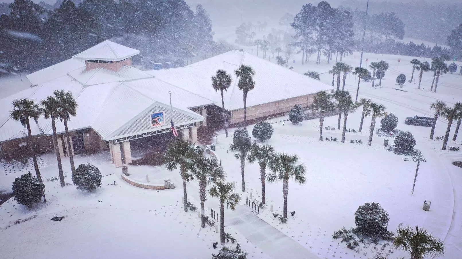 'Once in a lifetime’ snow hits parts of the U.S. South