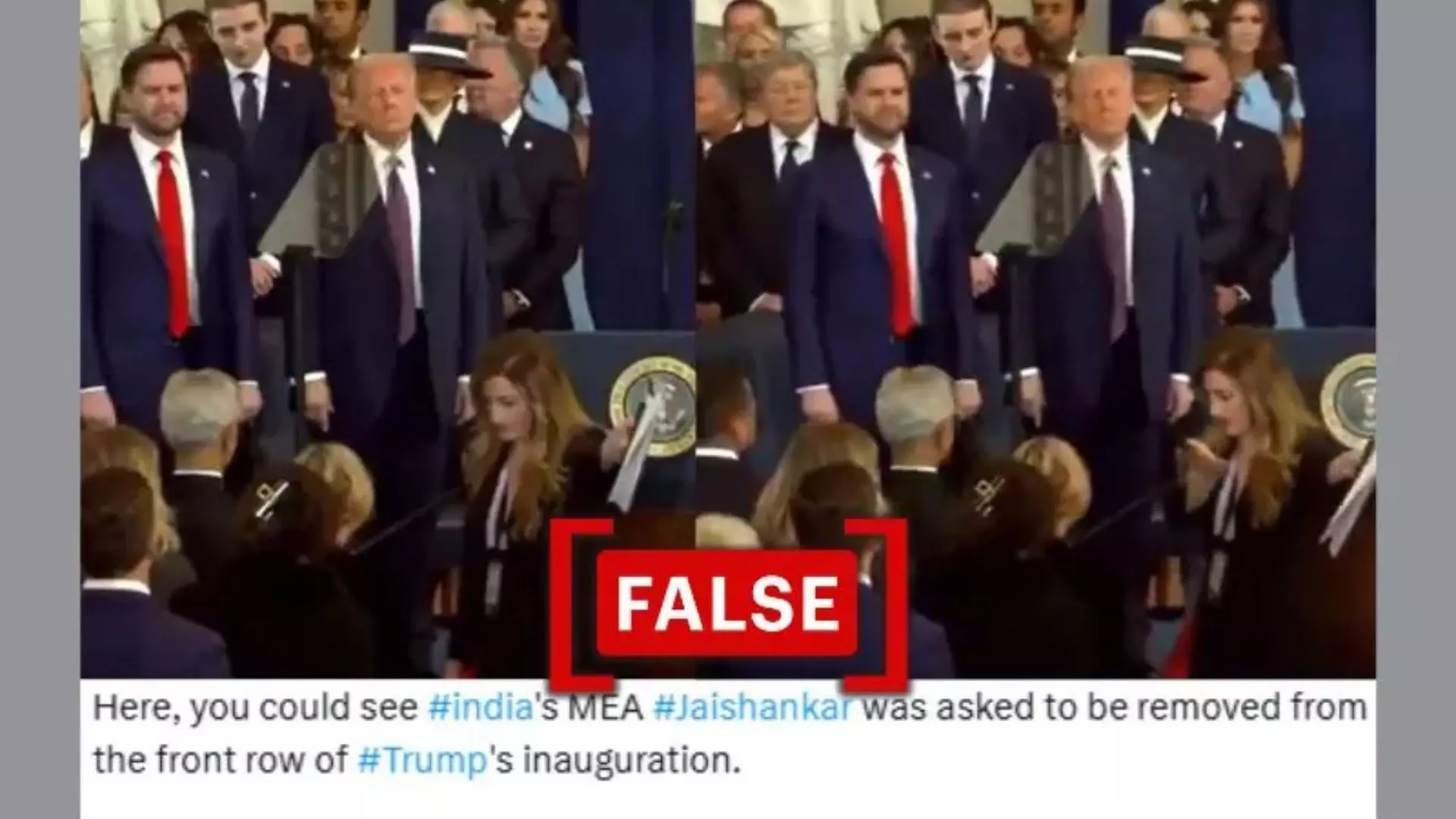 Fact Check | Indian minister Jaishankar wasn't asked to leave Donald Trump's inauguration