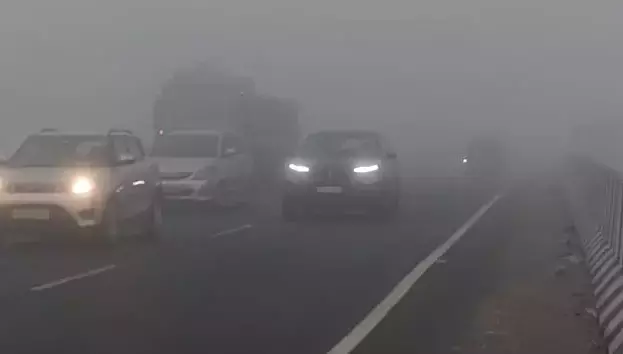 Heavy Fog Disrupts Traffic Across Telugu States