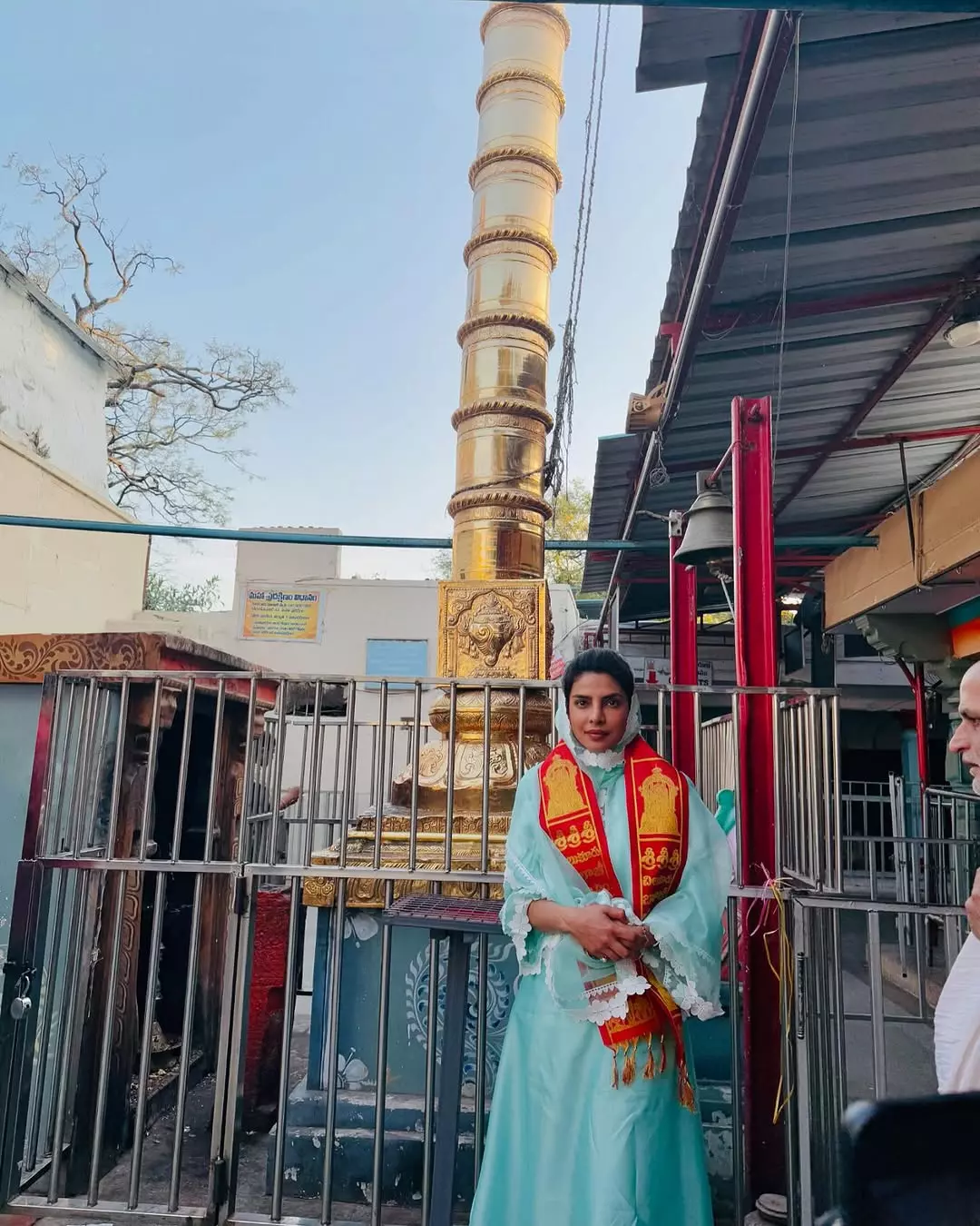 Actress Priyanka Chopra Visits Domakonda Fort