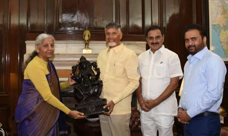 Union minister Varma Thanks Nirmala for Rs 11,440 Cr Package to VSP