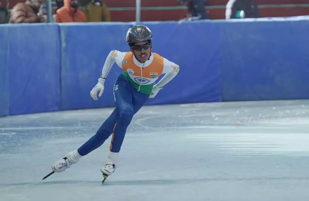 Pranav Madav Wins Second Gold for Telangana; ITBP Tames Army in Ice Hockey