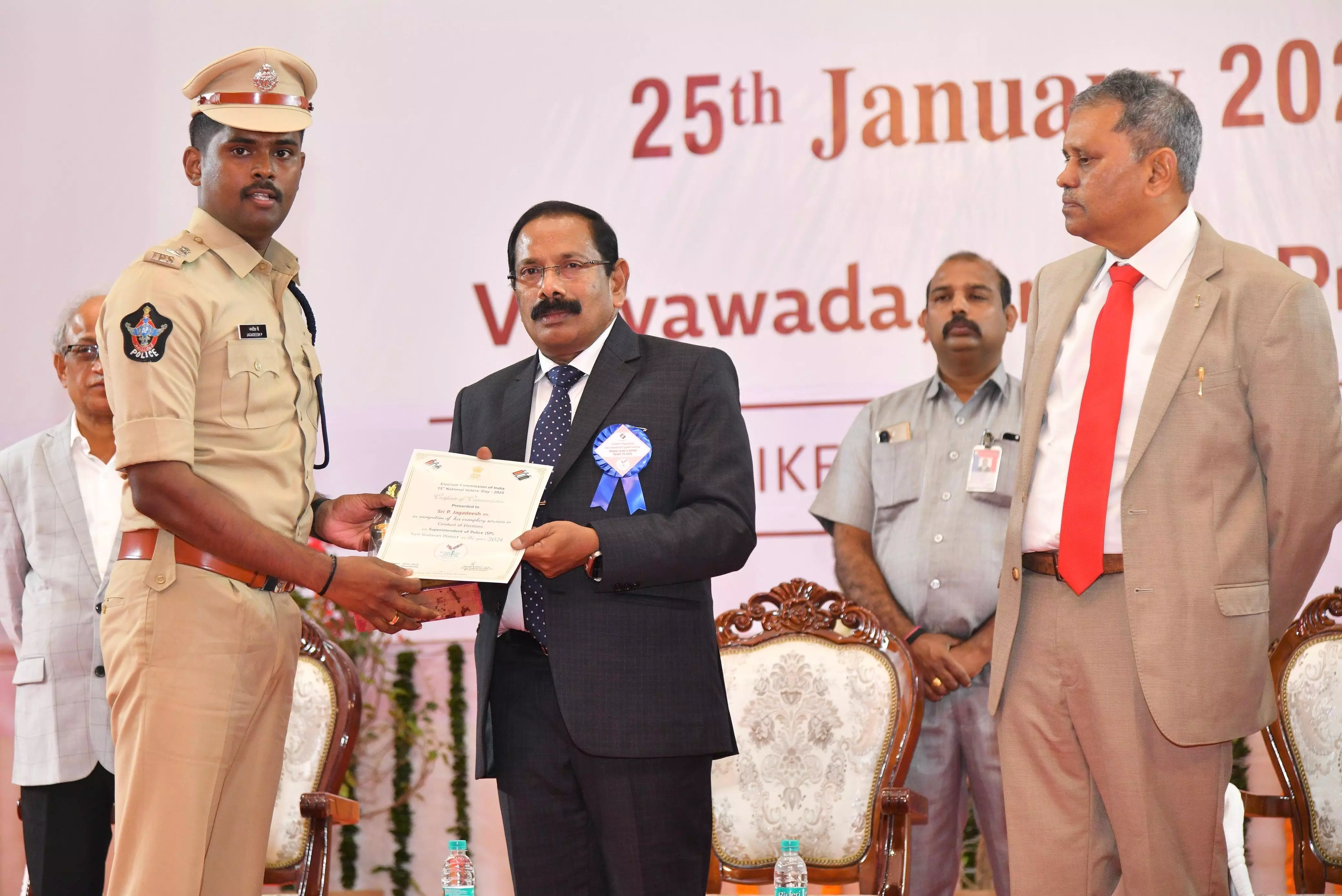 Anantapur Officials Receive Awards for Peaceful Election Conduct