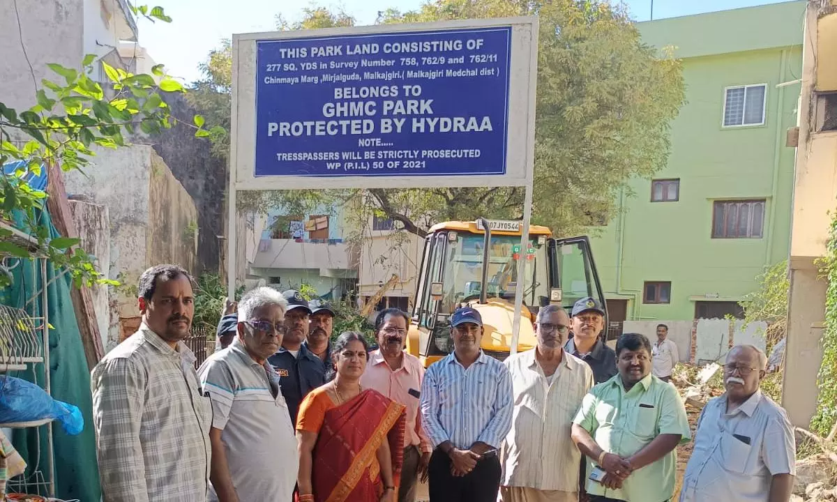 HYDRAA reclaims ownership of GHMC land