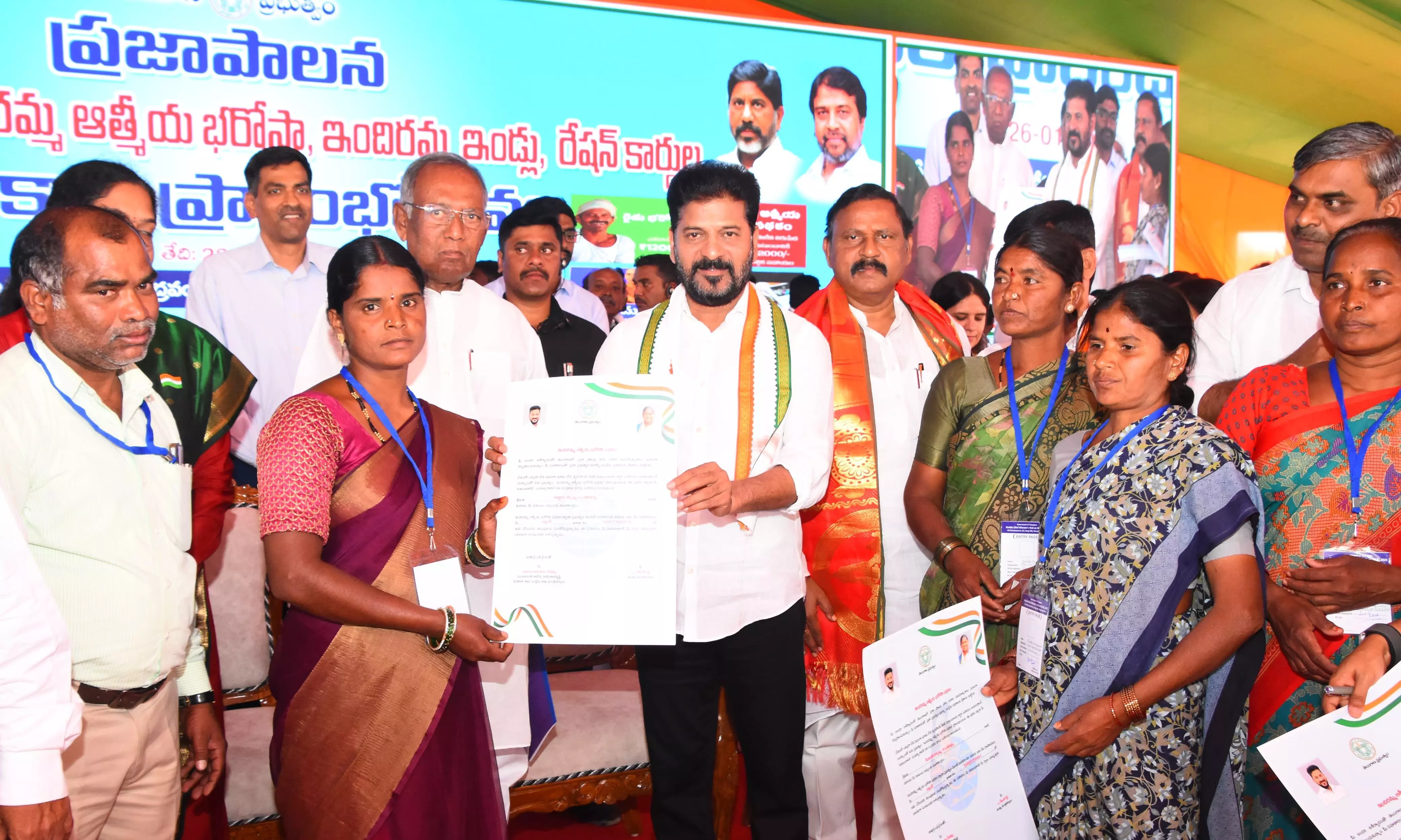 CM Revanth Launches Welfare Schemes in Narayanpet